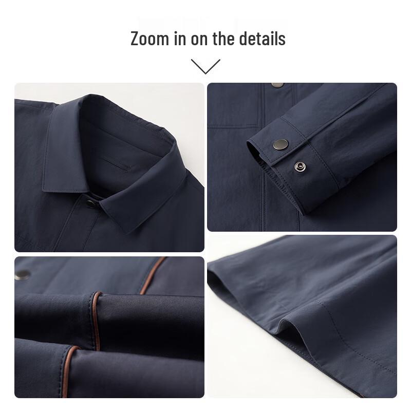 MONTAGUT Men's Business 3-Proof Wrinkle-Resistant Jacket