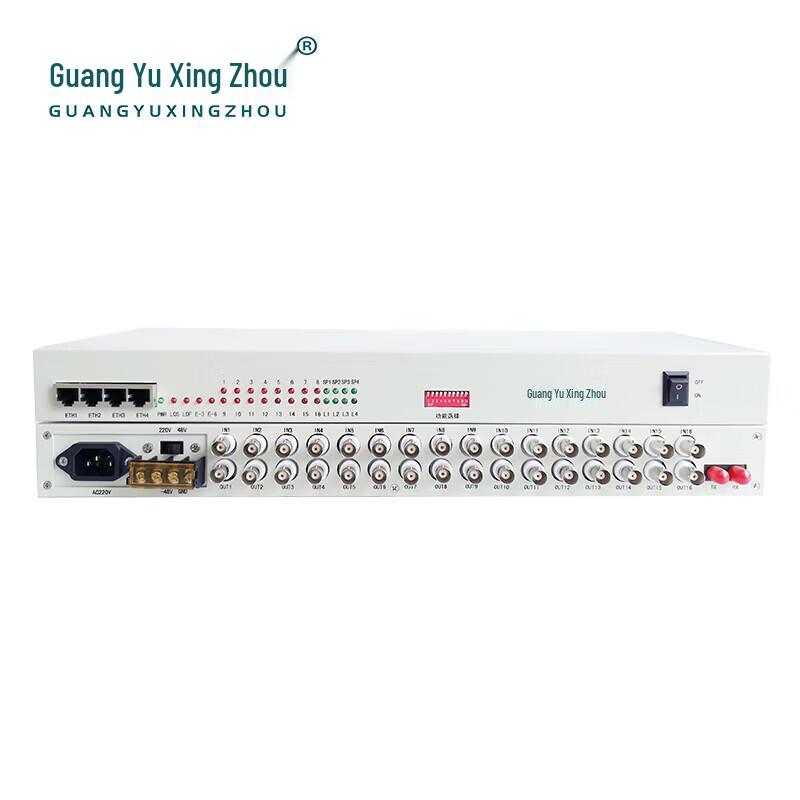 GYXZ 16E1 PDH Fiber Optic Multiplexer