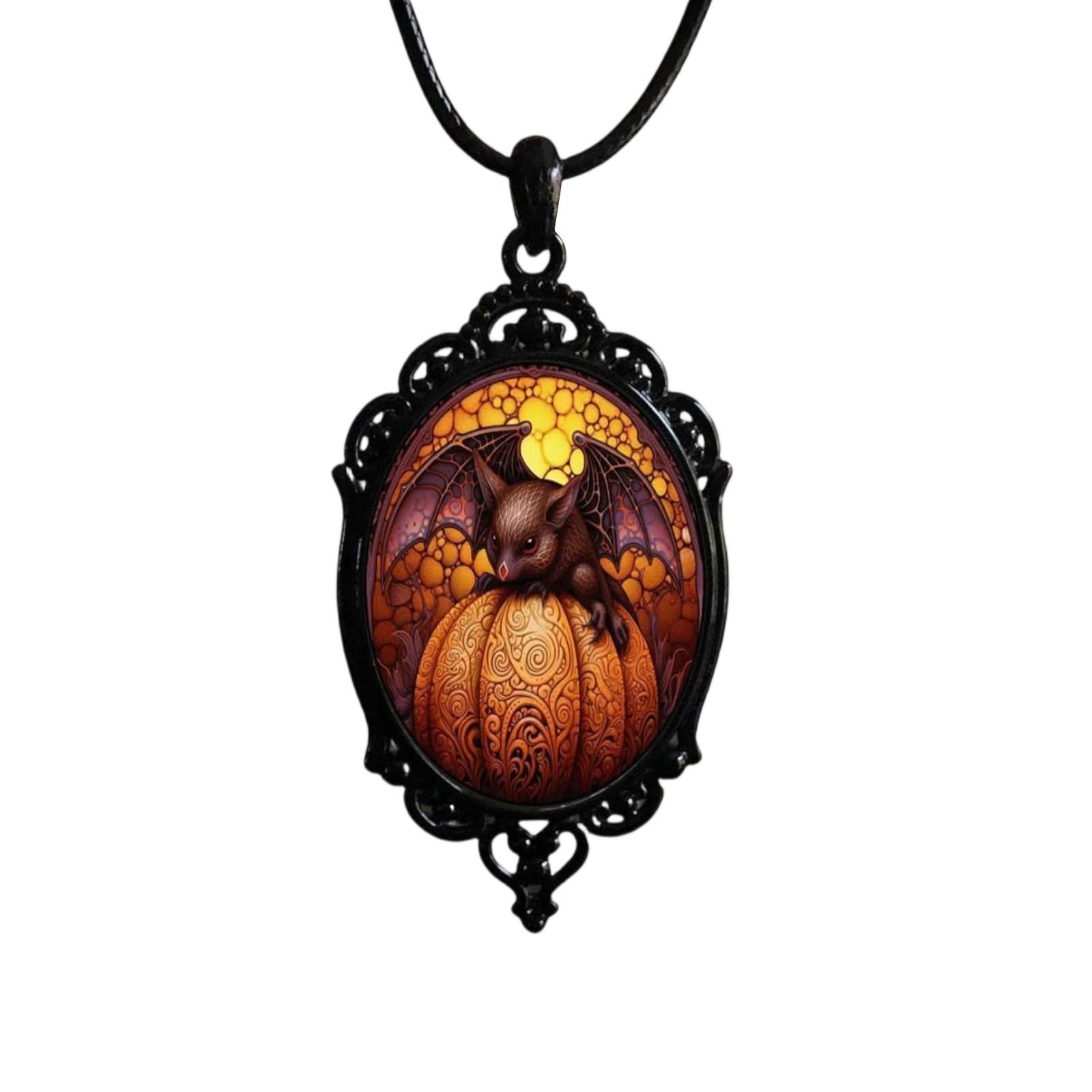 

Готическое колье-камея, кроваво-красное, фиолетовое, с кристальным кулоном «Звездная пыль», готическое винтажное колье-капля, Хэллоуинские украшения для женщин One Size