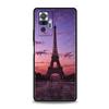 Red Umbrella Eiffel Tower Phone Case For Xiaomi Redmi Note 14 13 12 5G 11 10 Pro Plus 4G 9S 9 14C 13C 12C 10C 9C 9A Soft Cover
