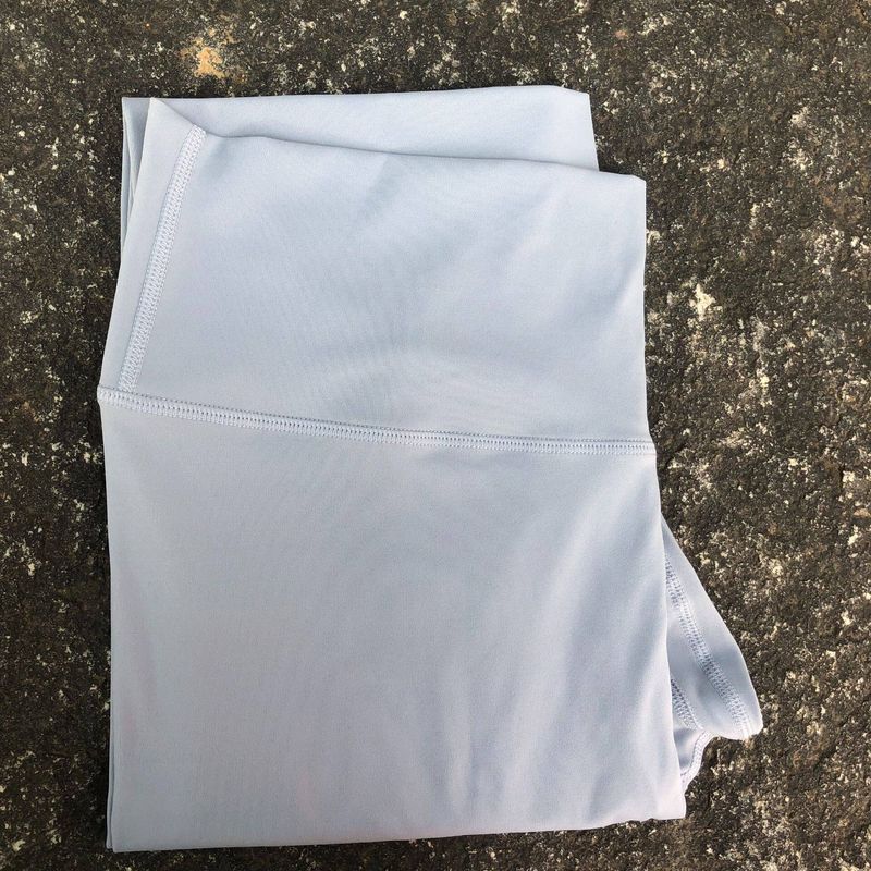 Pure Color High Waist Fashion Ankle-Length Pants Peach Hip Yoga