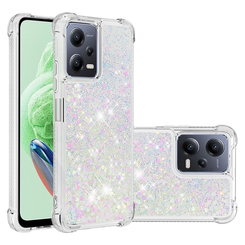 Redmi Note 12 Pro Case For Funda Xiaomi Redmi Note 12 Pro Cover Quicksand Dynamic Liquid Case On Redmi Note12 12Pro Phone Cases