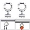 2Pcs RV Caravan Awning Rail Stoppers Stops Motorhome Campervan Silver Stainless Steel M4 Camper Parts