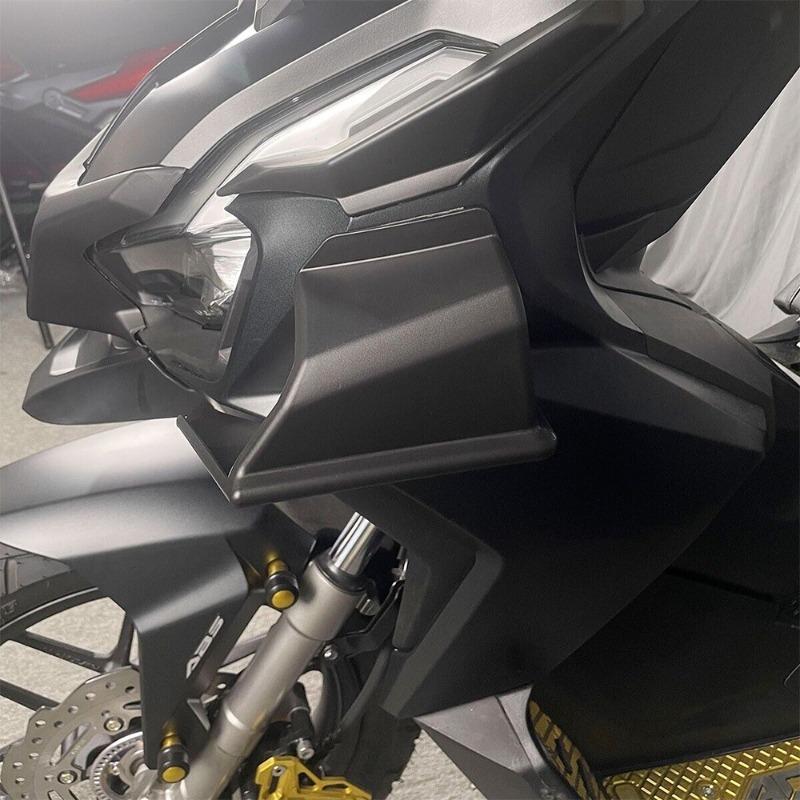 Motorcycle Modification Accessories Suitable for Honda ADV150 - Deflector Front Bumper Carbon Fiber Side Wing Fixed Wing