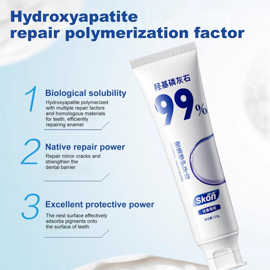 Hydroxyapatite Toothpaste Whitening Toothpaste, Fresh, Breath, Toothpaste, Toothpaste, Stain Removal, Complete Tooth Care