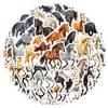 50Pcs Cute Horse Watercolor Stickers Waterproof Decals for Phone Cup Decoration