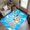 Beach Friends Adventure Personalized Text Floor Mat Perfect for Living Rooms Dormitory Game Room Balcony Anti-slip Rug Anime Office Decor