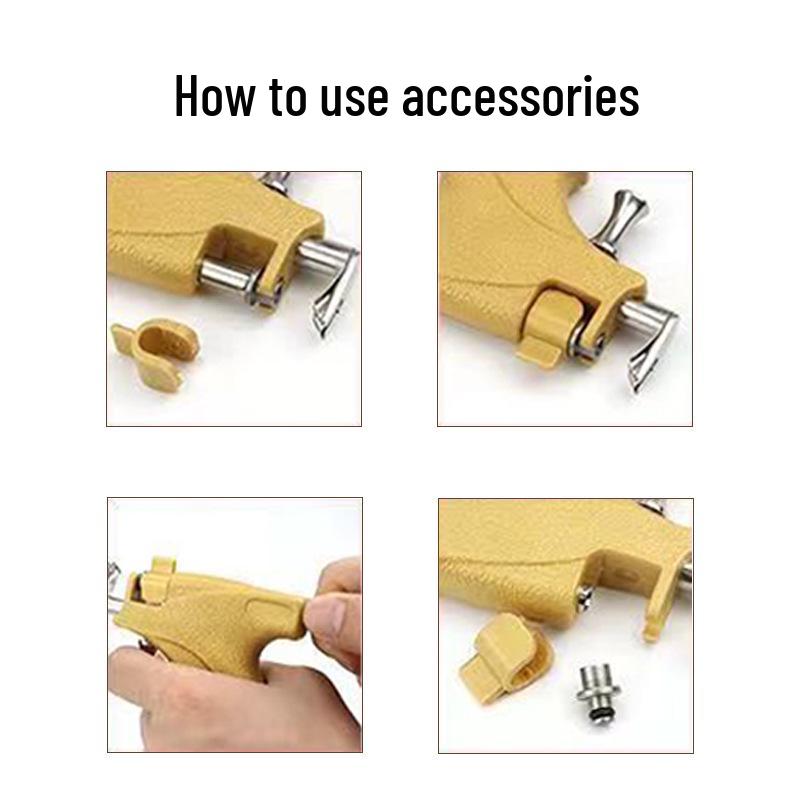 New Ear Piercing Gun and Tool Set with Ear Studs