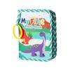 1 Count Cartoon Baby Cloth Book Album with Safety Mirror Soft Cloth Newborn Anniversary Album Multi-color Children's Album Gifts