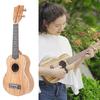 21in Ukulele Holz 4 Saiten Tragbare Ukulele Kazoo Set für Anfänger Musikinstrument Geschenk