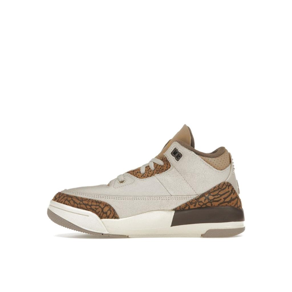 Air Jordan 3 Retro PS Palomino Παιδικά Αθλητικά Παπούτσια Κρέμα ανοιχτό-Orewood-Καφέ Μεταλλικό-Χρυσό DM0966-102