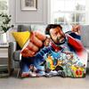 Bud Spencer Terence Hill Wirft Wirft Decke für Kindersofa Reise Wandern Picknick Beding Super Weiche Flanelldecke Geburtstagsgeschenk