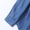 Lyocell Denim Shirt Autumn New Women's Clothes Minimalist Casual Lapel Single Breasted Slimming Long Sleeves Shirt 32318