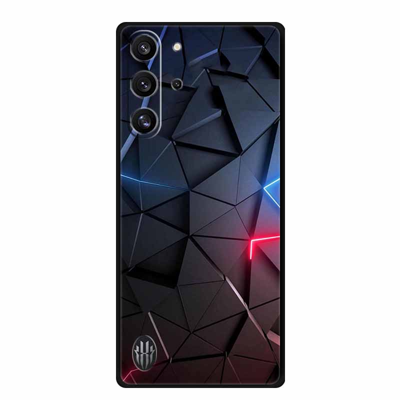Für ZTE nubia Red Magic 10 Pro 5G Hülle Tiere Weiches Silikon TPU Handyhüllen Rückseite für REDMAGIC 10 Pro+ Mode Wolf Fundas