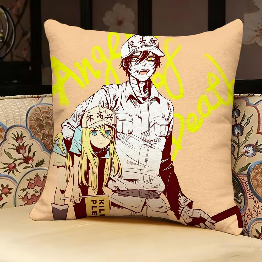 AAngels Of Death Kissenbezug Kissenbezug Beidseitig Bedrucktes Sofakissen Schlafzimmer Kopfteil Kissen