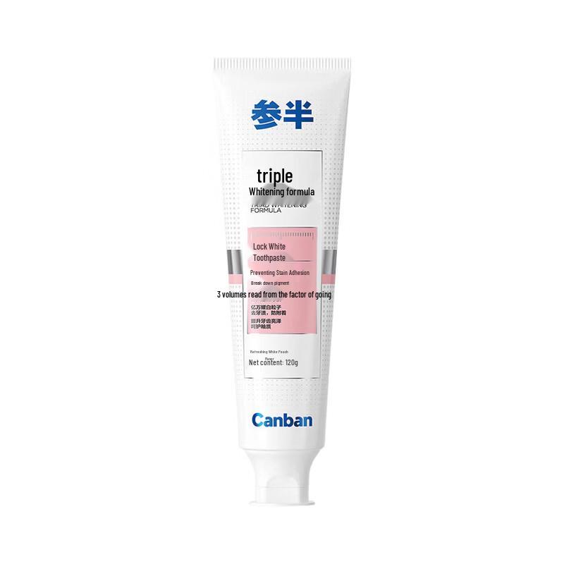 Cansban Refreshing Peach Whitening Toothpaste