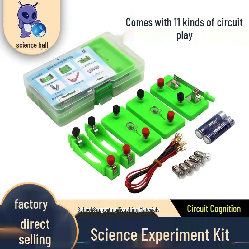 Complete Science Circuit Kit: Educational Physics Set for Primary & Junior High Students