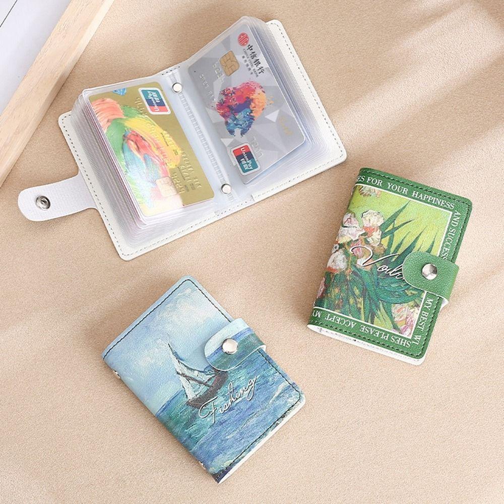 Multi-card Slot Multi Card Pockets Organ Card Holder Credit Card Clip Women Card Bags Women Wallet