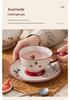 Shunxiang Vintage Teaware Set: Retro Cups & Saucers, Teapot, Perfect for Afternoon Tea & Coffee, In a Gift Box