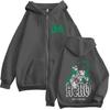Anime My Hero Academia Midoriya Izuku Deku Zipper Hoodies Men's Clothing Fashion Long Sleeves Zip Up Hooded Sweatshirts Jackets