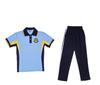 Summer School Uniform Set: Kindergarten To Middle School, Short Sleeve Two-Piece for Sports and Classes