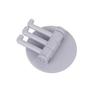 10pcs Three Branch Rotatable Seamless Adhesive Hook Strong Bearing Stick Hook Wall Hanger Bathroom Kitchen Supplies Hooks