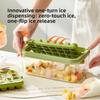 Frozen Ice Block Mold - Pressing Ice Tray for Making Ice Boxes. Home Food-grade Gadget. Refrigerator Ice Storage Box. Homemade Mold.