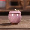 Tea Coffee Sugar Storage Jar China Crafts Decoration Mini Ceramic Jar Kitchen Storage Bottles & Jars Containers Home Decor New