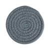 Round Cotton Rope Trivet - Heat Placemat for  Casserole Dishes, Thick Knitted Table Protector