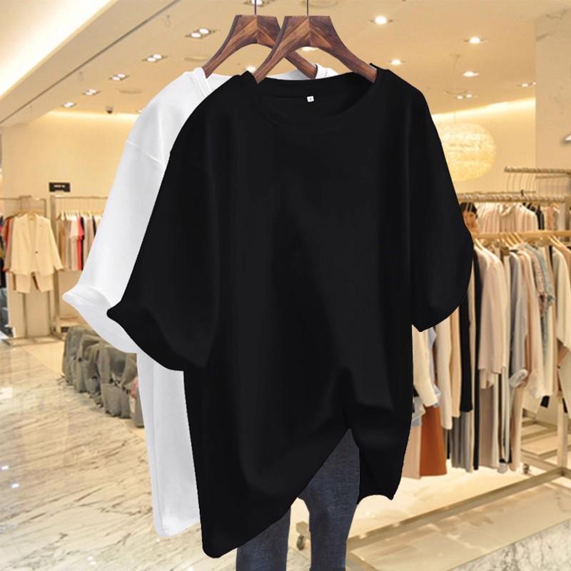 

Women s 2026 Summer Lazy Style Loose Round Neck Half Sleeve T-shirt Extra Large Чистий/чорний