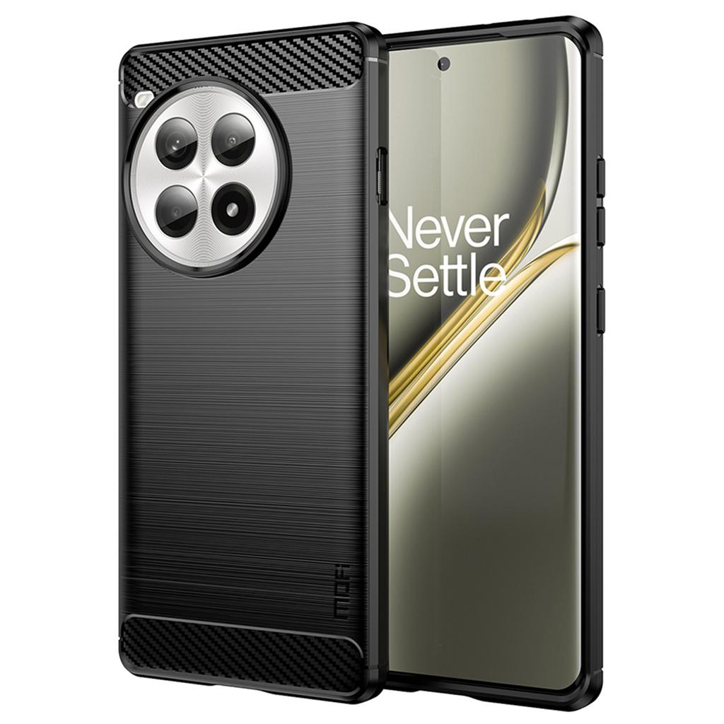 MOFI JK Serie-1 Für OnePlus Ace 3 Pro 5G TPU Hülle Handyhülle Kohlefaser Textur