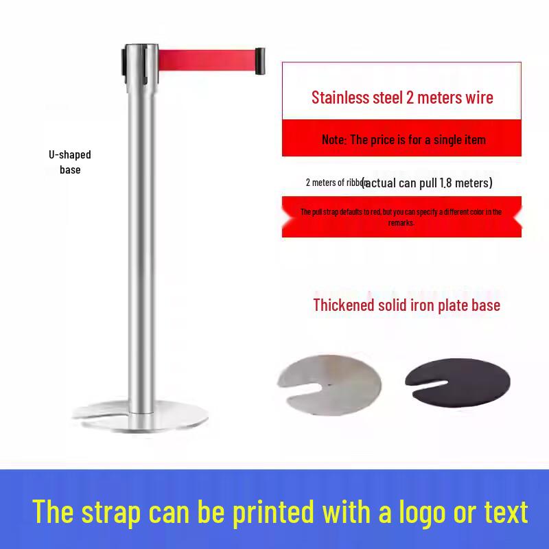 Outdoor Retractable Barrier Stanchion