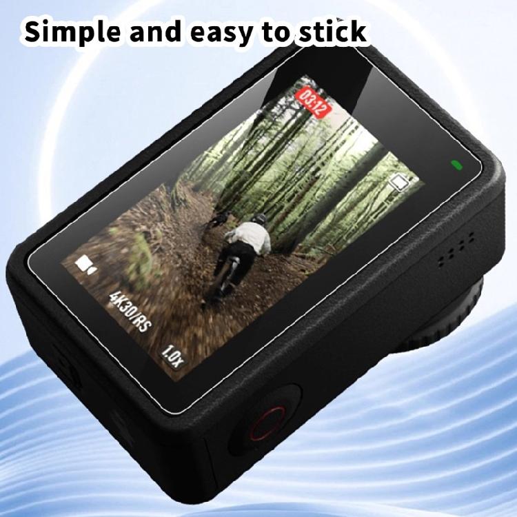Tempered Glass Film Anti Scratch High Light Transmission Oil Prevention Screen Protector Guard Cover For Action Cameras