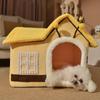 Foldable Dog House Kennel Bed Mat For Small Medium Dogs Cats Winter Warm  Nest Pet Products Basket Pets Puppy Cave Sofa