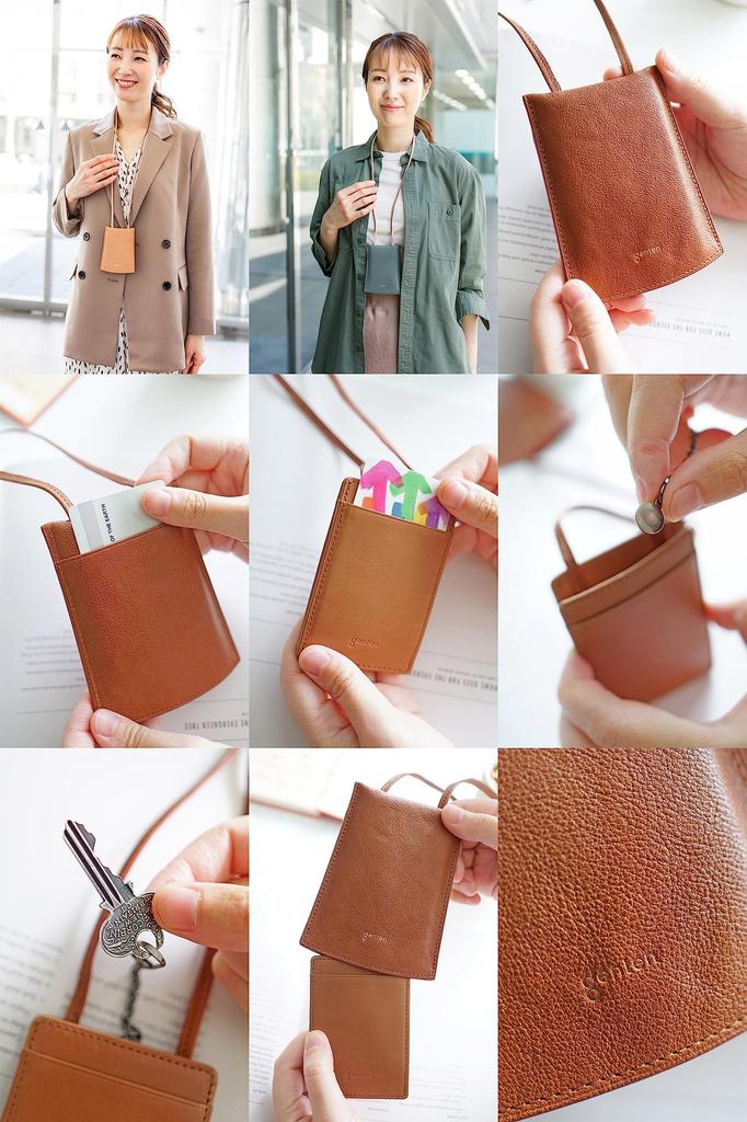 Genten Key Crochet, Women's, Light Beige, GE-43431-40