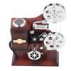 Vintage Movie Film Projector Music Box ABS Antique Wind Up Music Box for Movie Theater Home Study Room Office Table