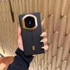 New product Box Type Bilateral Full Package Case For Huawei Mate X7 X6 X5 X3 Hide Magnetic Attraction Wireless Charging PC Cover