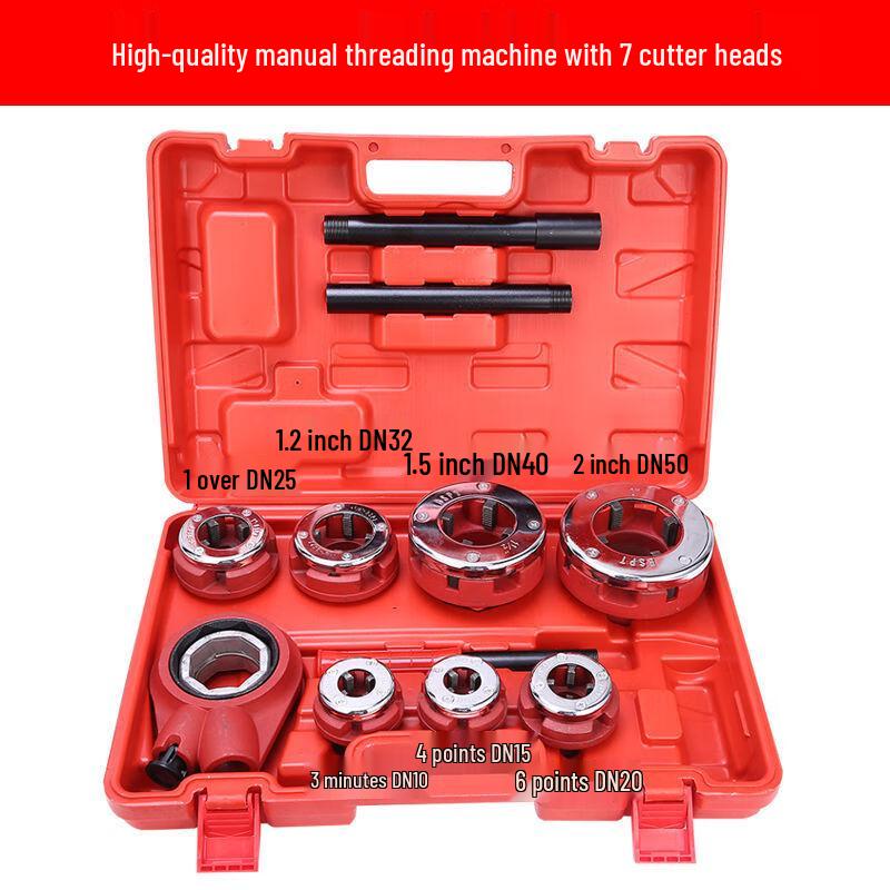 Manual Pipe Threader Set 3/8 - 2