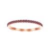 eManco European Zircon Ring: Titanium Steel Women's December Birthstone Rhinestone Finger Ring