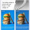 PULUZ 250mm Portable Folding Photography Light Box Ring Light Board 3 Light Modes 10 Brightness Levels USB Cable Control