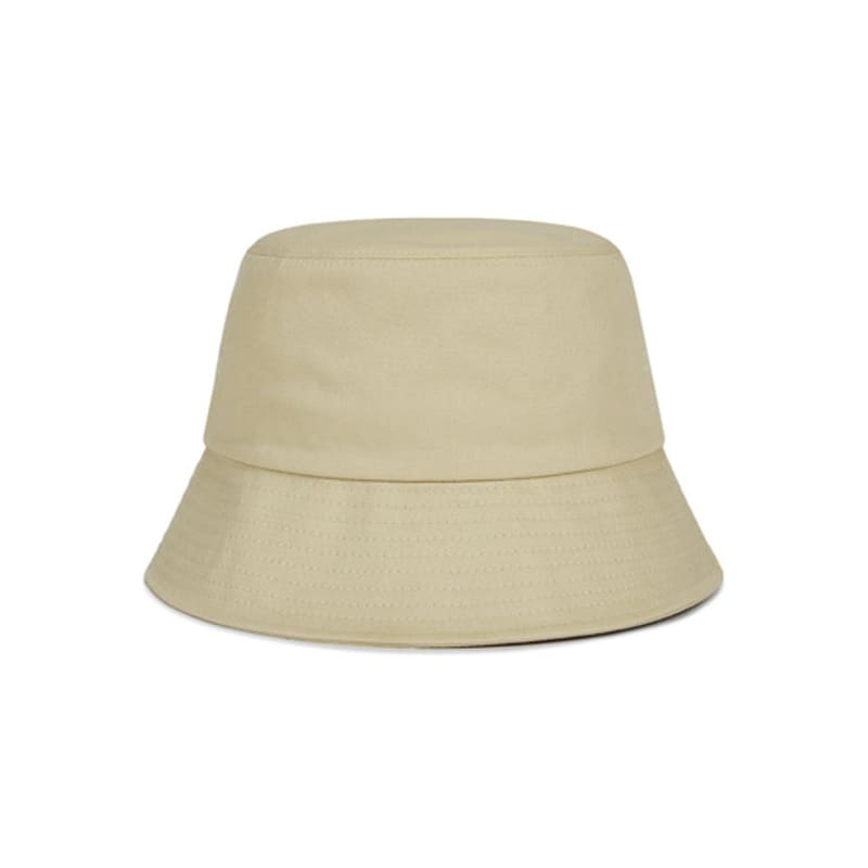 VARZAR VA Curved Patch Bucket Hat Beige