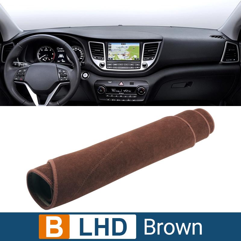 Car Accessories For Hyundai Tucson TL 2015 2016 2017 2018 Plug-in Hybrid Dashboard Cover Avoid Light Pad Anti-UV Carpets Mats