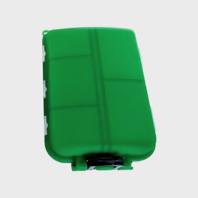 Double Layer Fishing Tackle Box Organizer, Lure Storage Case with Compartments for Spinners Micro Jigs Hooks