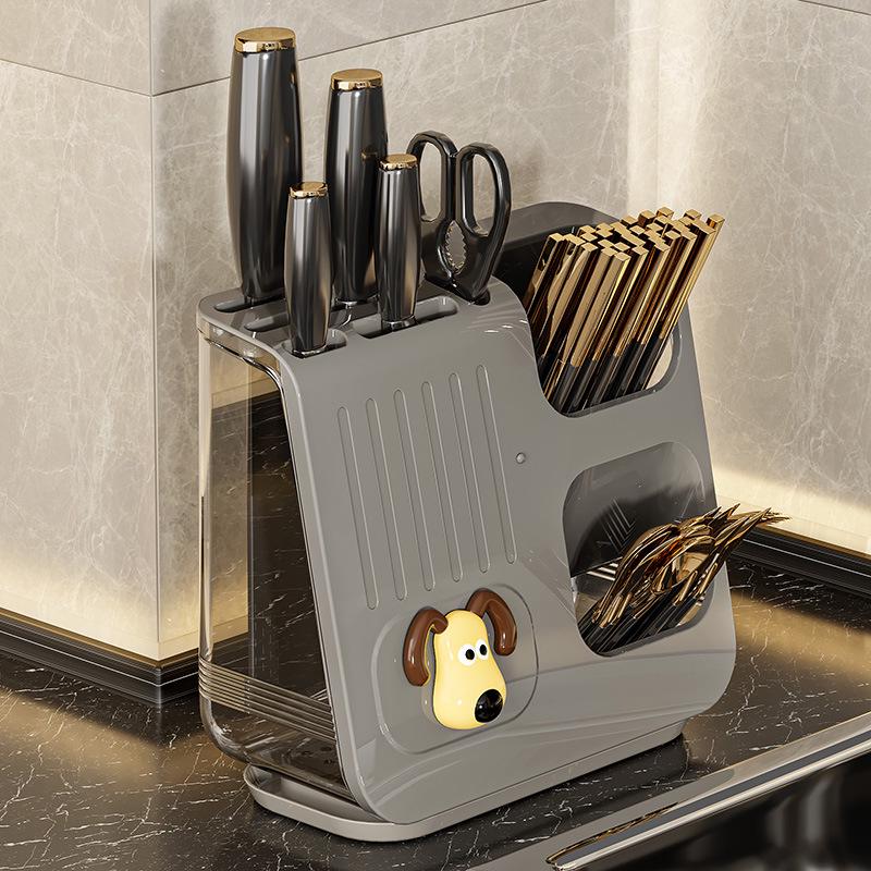 High-End Kitchen Countertop Multi-Purpose Organizer for Chopsticks, Knives, Spoons & Utensils