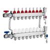 8-Branch Radiant Heat Manifold 1/2" PEX Tubing Floor Heating Manifold Set
