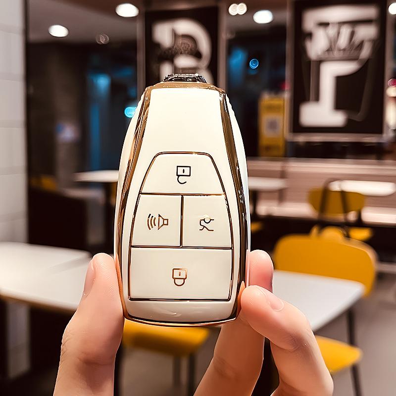 

Подходит для BAIC Senova ZhidaoU7Key Cover New EnergyEU7 BEIJING-X7Zhixing Key Case As Shown in the Figure2