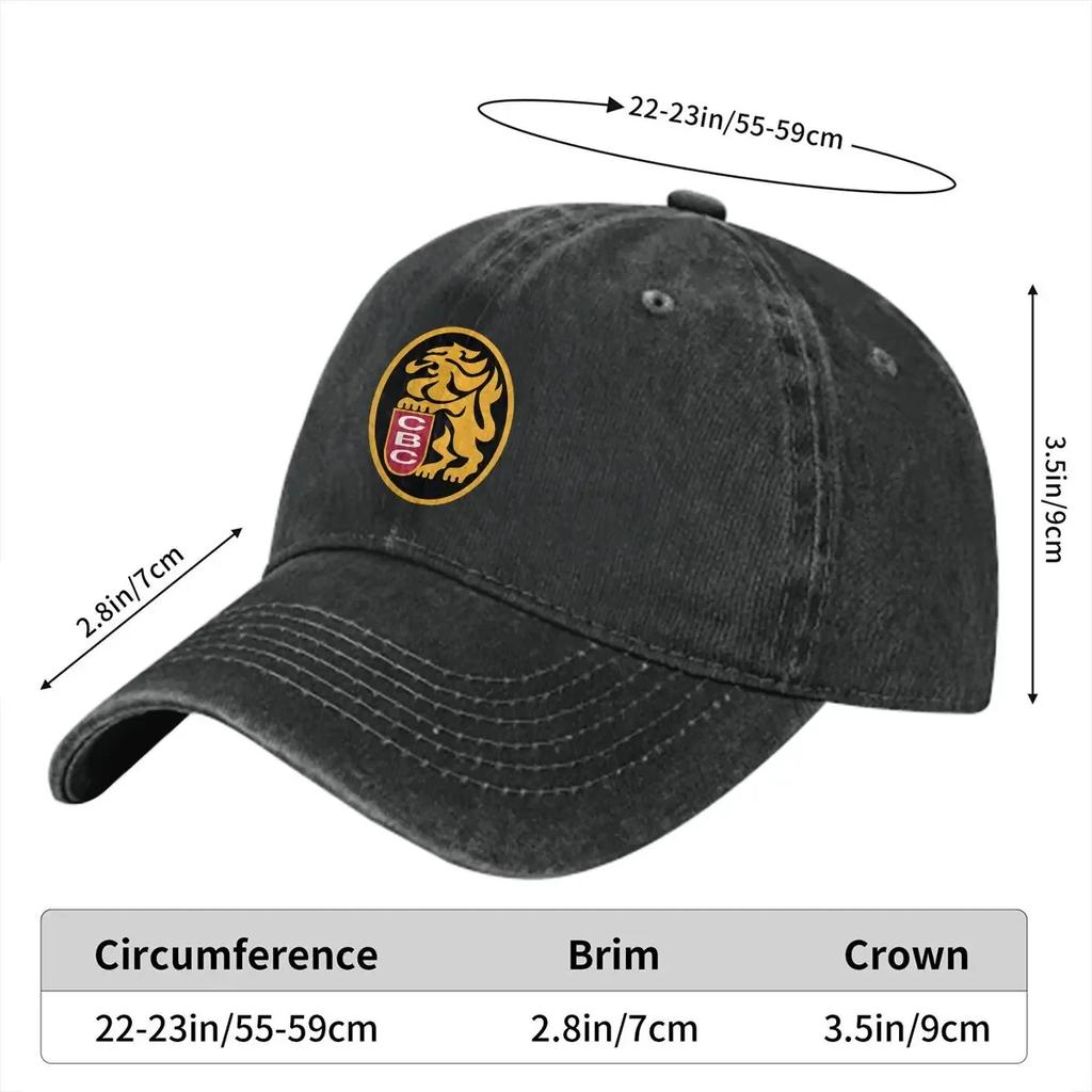 Caracas Lions Black Women's Hat Sun Visor Baseball Caps Venezuela Flag Peaked Cap