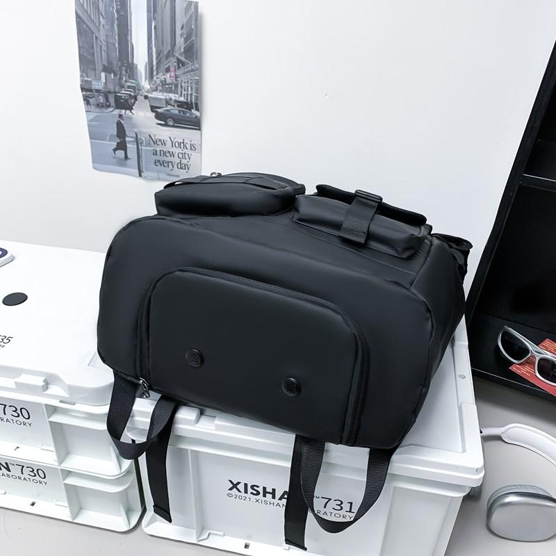 Badminton Racket Backpack Large Capacity with Separation Shoes Bags Sports Training Riding Backpack Student Schoolbag