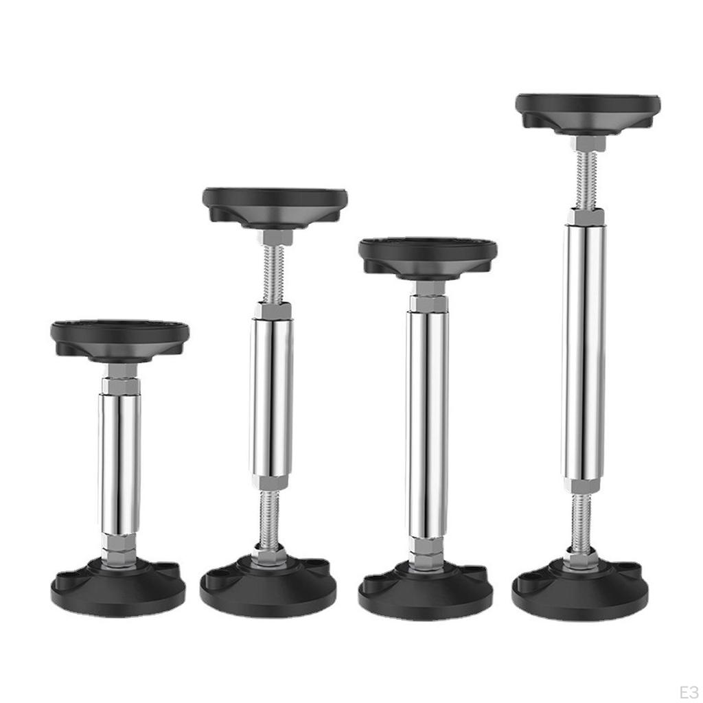 2 Pieces of Sink Brackets for Undermount Use with Stainless Steel Legs Suitable Bathroom And