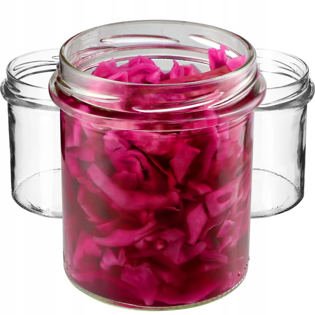 KADAX 10x Glas Glas 350ml Für Konserven Marmelade Honig Pastete Fleisch